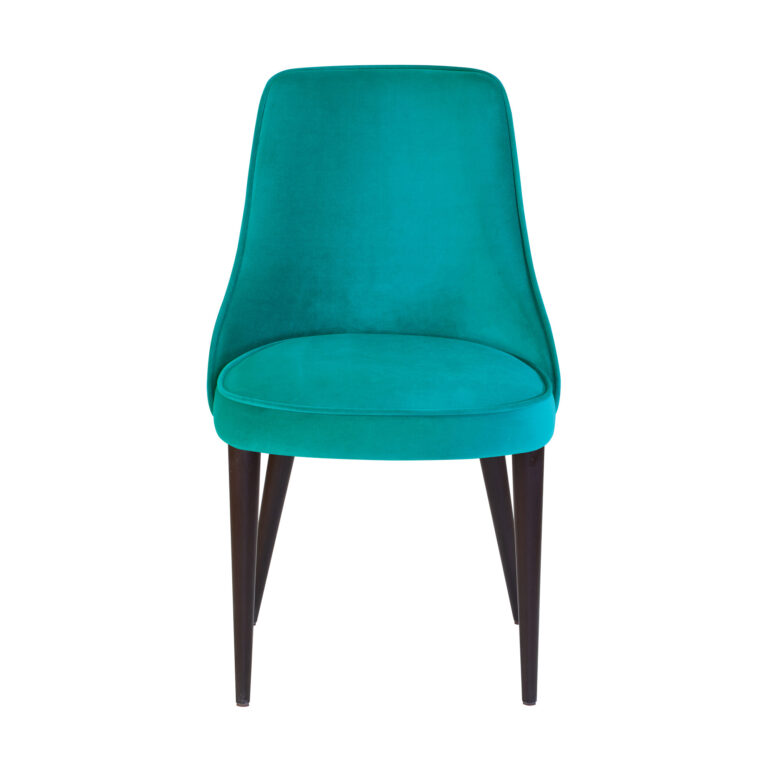 Lavsit_soft_velure_dinner_chair_Dale_Front_1